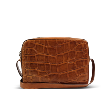 Sue - cognac croco classic leather