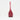 Sac Half Moon - Cherry red