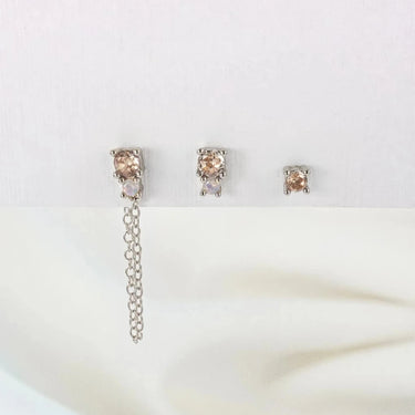 Soho Ear set - poudré argenté