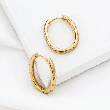 Boucles Myra - doré cristal
