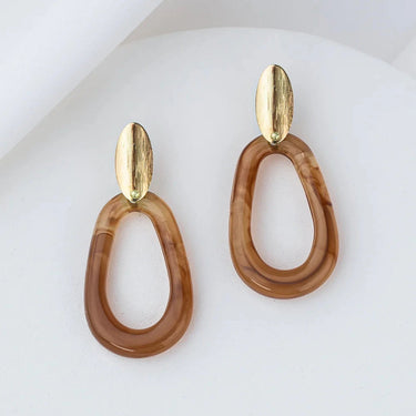 Boucles Clara - Doré & brun