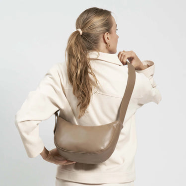 Sac Half Moon - mocca - Small
