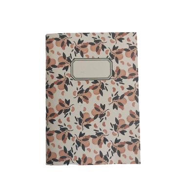 A6 notebook - clementine