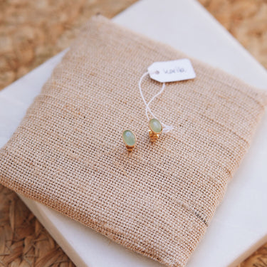 Puces d'oreille Louise - aventurine