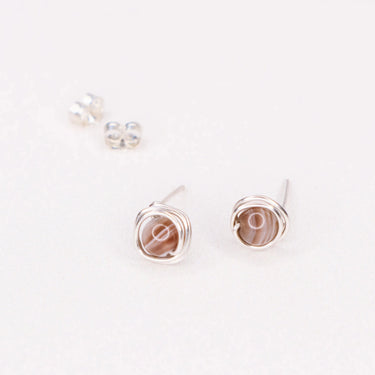 Boucles Yasur - argenté