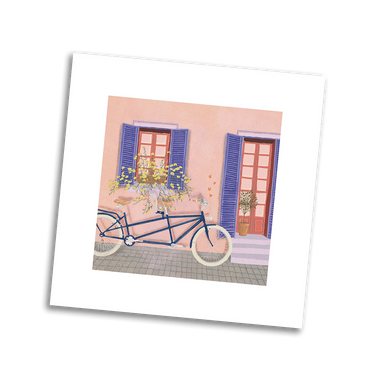 Carte carrée - Tandem