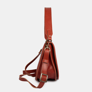 Sac AKHalfmoon cross - smoky amber