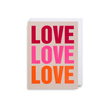 Petite Carte -  Love love love