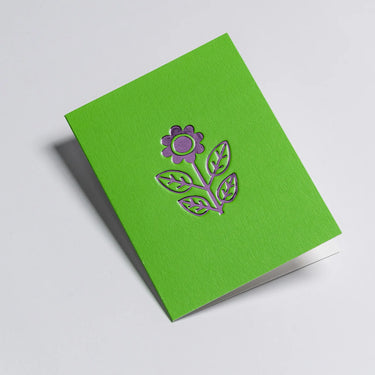 Carte - Symmetrical Flower
