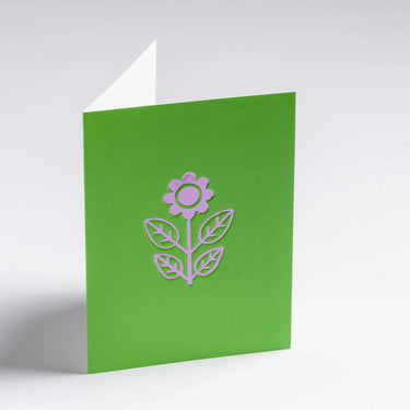 Carte - Symmetrical Flower