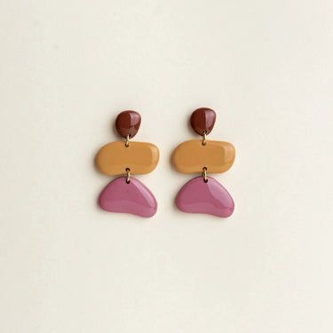 Boucles d'oreilles Jolene - multicolore