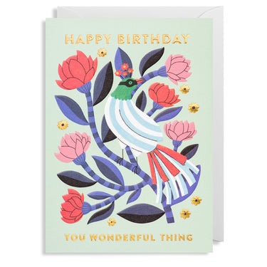 Card - Happy birthday you wonderful thing
