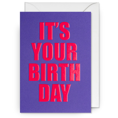 Carte - It's your birthday