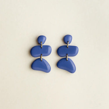 Boucles d'oreilles Jolene - Denim