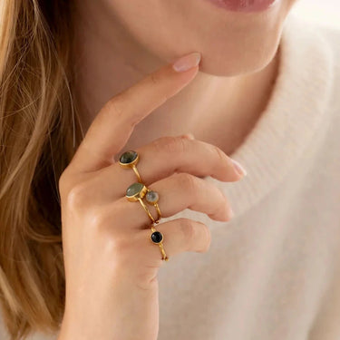 Bague Visionary - Labradorite