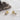 Boucles mini Coin doré - Quartz fumé