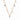 Collier Spontaneous doré - Grenat & Quartz rose