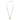 Collier Caring doré - Citrine