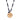 Collier Caring doré - Lapis Lazuli