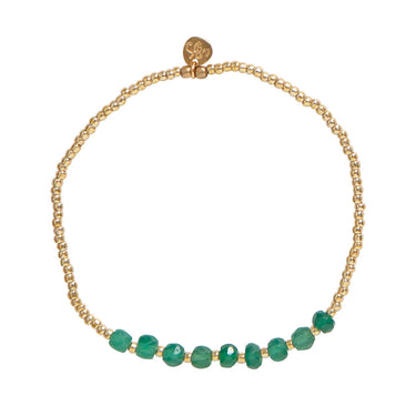 Bracelet Proud doré - Aventurine