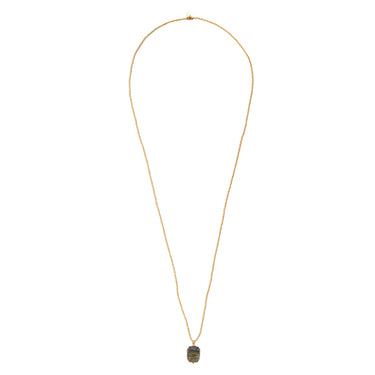 Collier Calm doré - Labradorite
