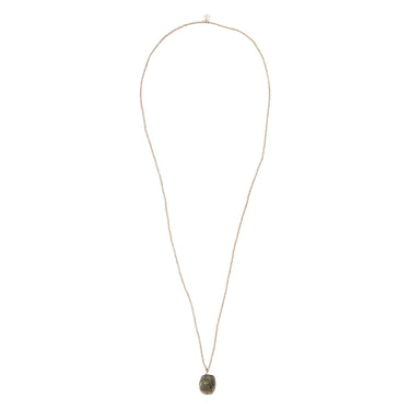 Collier Calm argenté - Labradorite