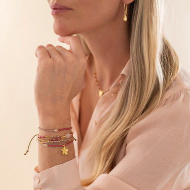 Bracelet Pleasure - Quartz rose