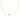Collier Flora doré - Onyx noir