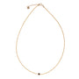 Collier Flora doré - oeil de tigre