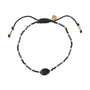 Bracelet Joyful doré - onyx noir