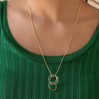 Collier Mi-Long Violette