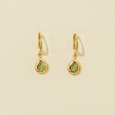 Boucles Lysia - olive