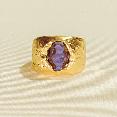 Bague Carmen - violette