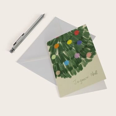 Carte - Matin de Noël "Joyeux Noël"