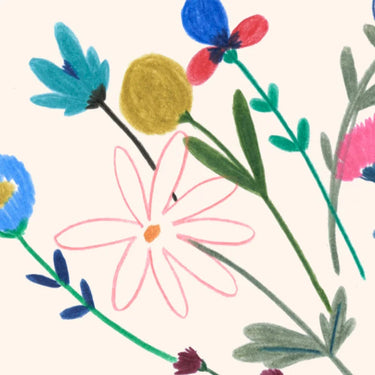 Carte - Petites fleurs