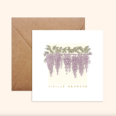 Carte carrée - Vieille branche