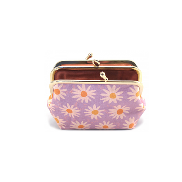 Porte-monnaie à clips - Marguerite