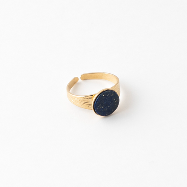 Ginko Ring - Lapis Lazuli