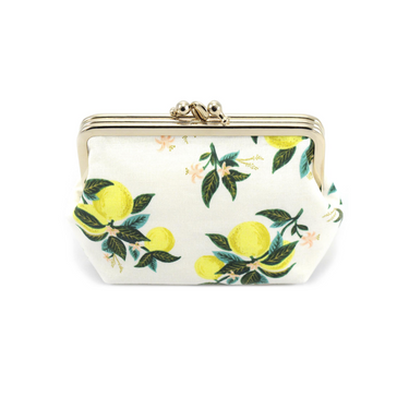Porte-monnaie à clips - Lemon Blossom