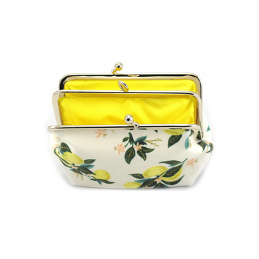 Porte-monnaie à clips - Lemon Blossom