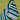Shopper - Bleu et vert