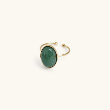 Grande bague Louise - aventurine