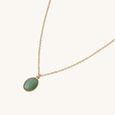 Louise Grand Necklace - Aventurine