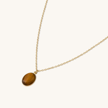 Louise Grand Necklace - Tiger's Eye