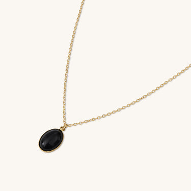 Collier Louise Grand - Onyx