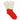 Chaussettes Block | Ecru/Red