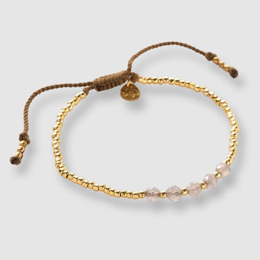 Bracelet Essential doré - Labradorite