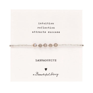 Bracelet Essential argenté - Labradorite