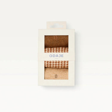 Pack 3 fantaisie - paillettes et PDP marron