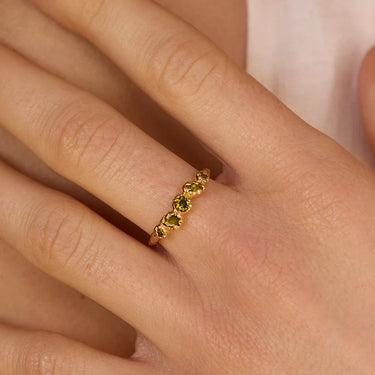 Bague Koré verte